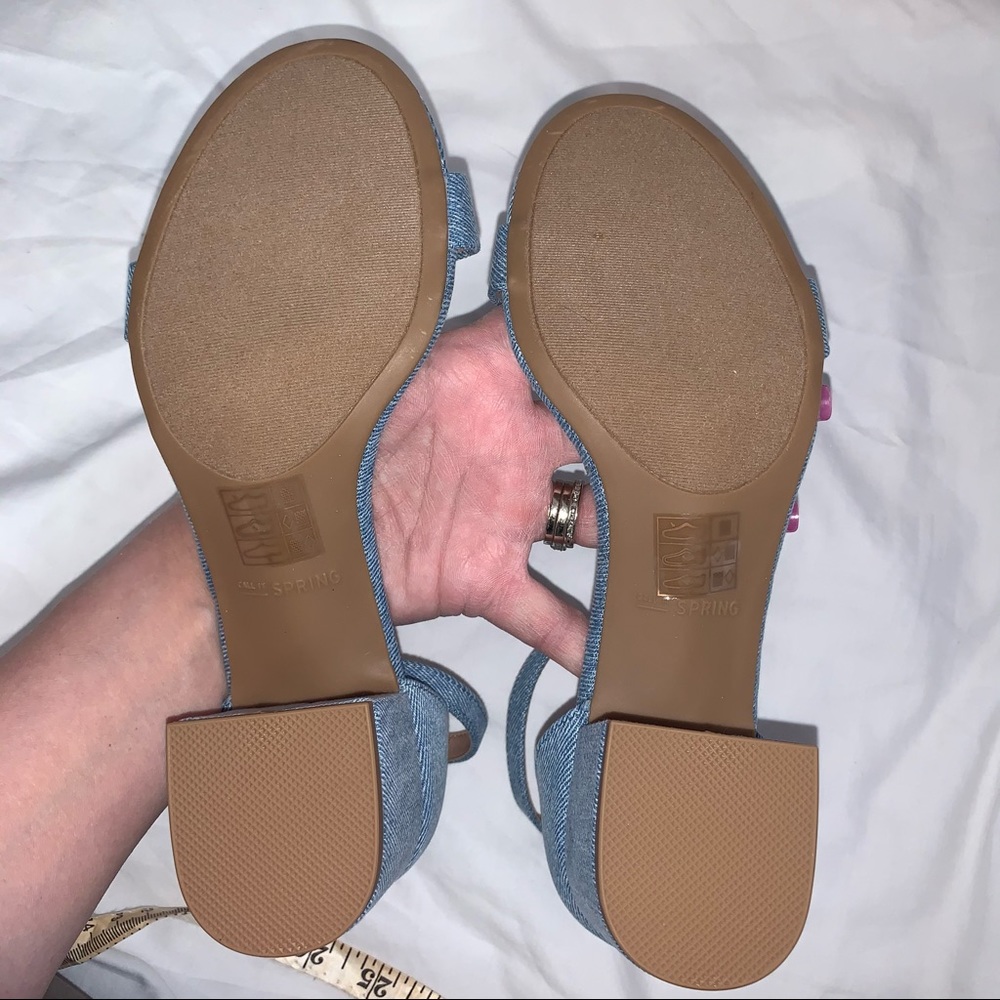Call It Spring Stangarone Block-Heel Sandals NIB - Picture 6 of 8